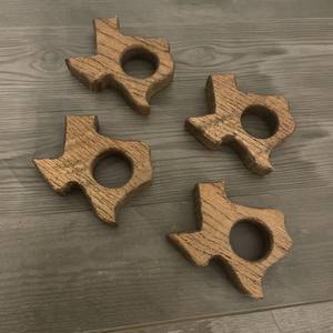 Anneau de serviette en bois avec bande en laiton sur le dessus, beau design brillant, nouveau design déverrouillable - Product Image 3