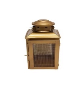 Nouveau design Lanterne en métal plaqué or brillant Ensemble de trois lanternes de forme carrée Offre Spéciale décoratif Fabriqué à la main dans un classique 2025 - Product Image 6