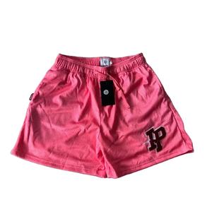 Shorts de sport pour hommes, design solide, logo, 2 en 1, avec poches, séchage rapide, écologiques, cordon de serrage, shorts en maille personnalisés - Product Image 1