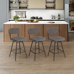 Xoay truy cập Chiều cao thanh phân Bộ của 2 <span class=keywords><strong>26</strong></span> "ghế Chiều cao barstools cho nhà bếp đảo và nhà Thanh - Product Image 6