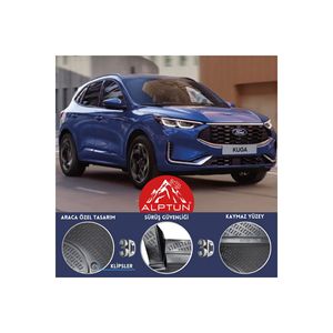 Set di tappetini da piscina Ford Kuga compatibile con modelli da 2019 a 2024 +