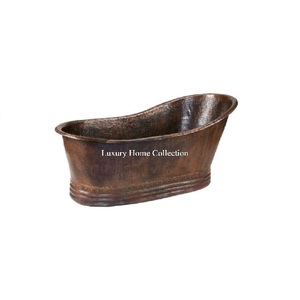 Exclusive Quality Shiny Mirror Polished 100% Pure Copper Made Simple Design Luxury Bathroom Ware Large <strong>Bath</strong> Tubs <strong>in</strong> Best <strong>Price</strong>