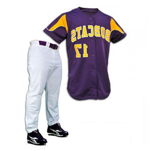 ชุดยูนิฟอร์มเบสบอลสำหรับผู้ใหญ่,ชุดยูนิฟอร์มเบสบอลสำหรับเยาวชนบริการ OEM - Product Image 6