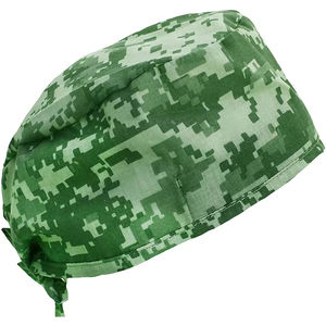 Chapeaux médicaux chirurgicaux de haute qualité avec logo par transfert thermique, imprimés, pour médecins, unisexes, bonnets médicaux, sublimation numérique, laine peignée - Product Image 3