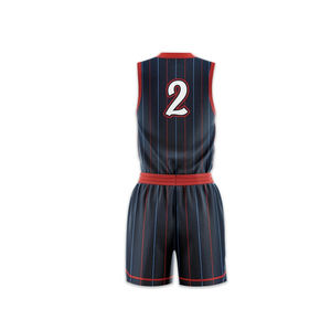 Conjunto de Uniformes de Baloncesto de Color Sólido con Logotipo Personalizado, Conjunto de Uniformes de Baloncesto de Poliéster Personalizado - Product Image 3