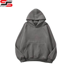 <b>Men's</b> High Quality Cotton <b>Thick</b> Heavy Pullover <b>Hoodie</b> Custom Drop Shoulder Fleece Oversized <b>for</b> Winter - Product Image 5