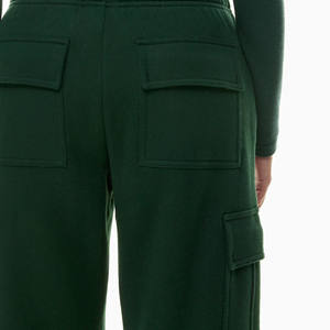 Prix de gros Pantalon de survêtement cargo en coton avec logo personnalisé mode meilleure qualité avec plusieurs poches pour femmes - Product Image 5