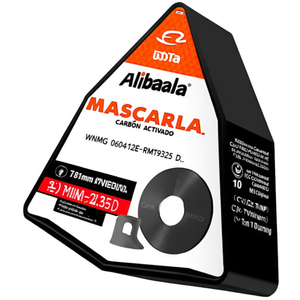 Plaquettes de tournage indexables WNMG 060412E-RMT9325 D. 3.81mm MT-CVD revêtues ISO, lot de 10 pour tournage d'outils - Product Image 2