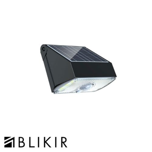 Lampe de sécurité solaire à LED 1 000 lumens pour colonne avant de BLIKIR - Product Image 1