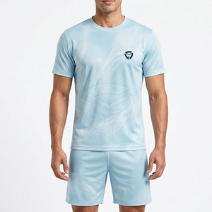 Uniforme de Fútbol para Hombre, Jersey y Pantalones Cortos de Tela Ligera y Transpirable, Ajuste Cómodo, Ideal para Partidos y Actividades Deportivas - Product Image 3
