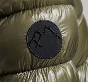 Veste d'hiver matelassée à capuche slim pour homme Elevate Play, 100% laine, tissu peigné respirant, fermeture éclair, décontractée, traitement teinté - Product Image 2