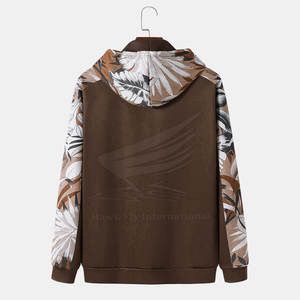 Venta directa de fábrica Sudaderas con capucha para hombre de hecho profesional Sudaderas con capucha básicas de poliéster de algodón - Product Image 2