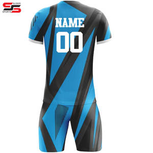 Conjuntos de uniformes de fútbol con logotipo personalizado, ropa deportiva, camiseta de fútbol en blanco, camiseta de entrenamiento de equipo, kits de fútbol, conjunto completo de fútbol - Product Image 2