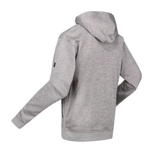 2023 hiver arrivée hommes gris couleur Polyester coton mélange 300 GSM pull à capuche à vendre hommes basique sweats à capuche - Product Image 5