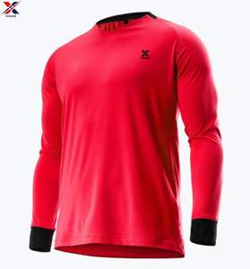 เสื้อฟุตบอลคุณภาพสูง 100% โพลีเอสเตอร์ แห้งเร็ว ระบายอากาศได้ดี สำหรับผู้ใหญ่ทุกเพศ เหมาะสำหรับการแข่งขันและฝึกซ้อม ผลิตจากโรงงาน - Product Image 4