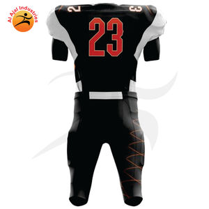 Maillot de football américain à sublimation personnalisée Premium pour les équipes et les joueurs Uniforme de football américain fabriqué au Pakistan - Product Image 3