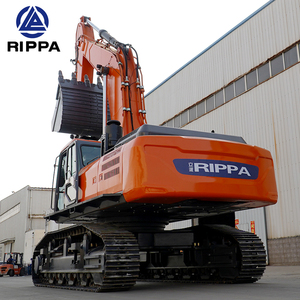 Escavadeira de mineração resistente <span class=keywords><strong>50ton</strong></span> excavadeira de liga com balde de pedra