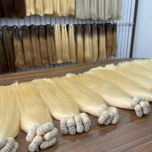 Extensiones de Cabello Humano Vietnamita de Doble Trama, Colores Premium para Peluquería, Cabello Suave y Sedoso - Product Image 5