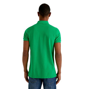 Polo para hombre superventas del fabricante, diseño único, patrón sólido, tela de lona en todos los colores, tallas grandes, nuevo estilo - Product Image 2