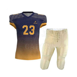Uniformes personalizables de fútbol americano nuevo modelo sin mangas juego de entrenamiento equipo de talla grande hecho de Sialkot precio competitivo - Product Image 1