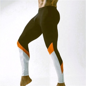 Nuevo producto personalizado hombres gimnasio compresión Leggings entrenamiento Fitness correr mallas pantalones personalizados Legging Jogging gimnasio Pantalones - Product Image 1