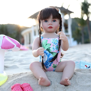 Varios Babeside barato 20 pulgadas 22 "cuerpo de vinilo realista silicona Reborn Baby Dolls con traje de baño de verano - Product Image 5
