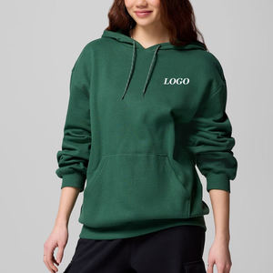 Sudadera con Capucha de Felpa Suave con Sensación Acogedora y Ajuste Casual Moderno, Precio Económico al por Mayor, Sudaderas de Mujer para Uso Diario 2026 - Product Image 1