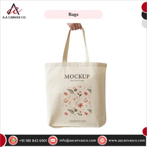 Sacs fourre-tout promotionnels réutilisables en toile de coton biologique pour le shopping disponibles avec logo et style personnalisés - Product Image 2