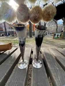 Elegante taza de cuerno de Búfalo, taza ecológica rústica hecha a mano, vajilla elegante duradera, café perfecto, té, whisky, hogar, comedor - Product Image 5