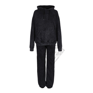 Chándal de Alta Calidad con Lavado Ácido para Mujer, Estilo Casual con Cierre, Aspecto Desgastado, Ropa de Invierno Elegante para Mujer, Novedad 2026 - Product Image 6