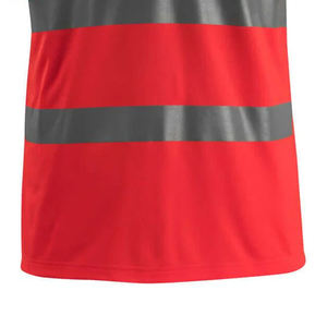 Travail professionnel de sécurité réfléchissante pour hommes pour chemises impression anti-rides Logo personnalisé à manches courtes - Product Image 6