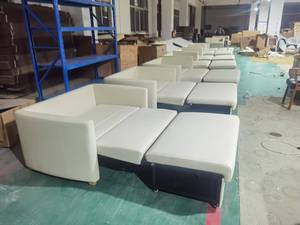 Hiện đại gấp futon <span class=keywords><strong>Sofa</strong></span> giường với thiết kế mới khung kim loại cho khách sạn và bệnh viện sử dụng có thể gập lại phòng khách ngủ - Product Image 3