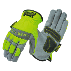 Amara Mechanic Guantes DE TRABAJO antivibración Cuero sintético de alta calidad Logotipo personalizado Guantes de seguridad resistentes a la abrasión - Product Image 1