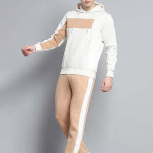 OEM Wholesale Men's Winter Jogger Tracksuit Set Best Price New Design Warm Breathable 100% Cotton Sweat Suit <b>Plus</b> <b>Size</b> Printed - Product Image 6