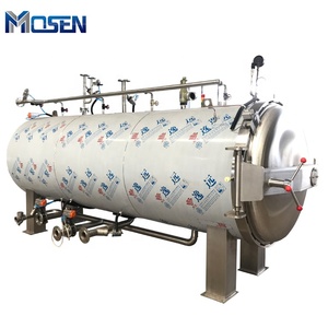 Machine à cornue en autoclave faite pour la stérilisation des aliments stérilisateur vertical industriel de fruits de palmier stérilisateur à vapeur - Product Image 2