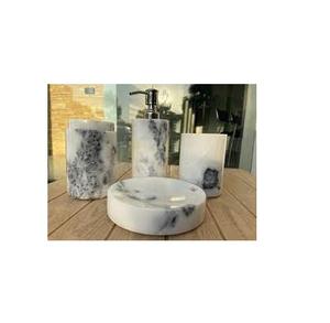 Juego de baño de mármol a precio de fábrica, armario de baño de tamaño personalizado, precio barato y uso hecho a mano - Product Image 3