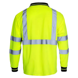 Camisa de Trabajo Industrial Unisex, Uniforme de Seguridad Transpirable, Logotipo Personalizado, Poliéster de Alta Calidad, Ecológico, de Secado Rápido - Product Image 2
