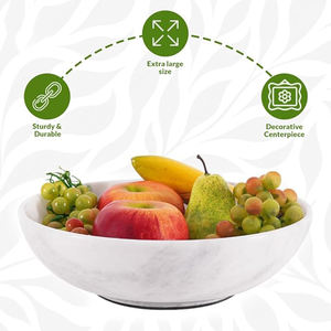 ชามสลัดทำจากไม้ไผ่ไม้มะม่วงชามสลัดสแตนเลสทนทานน้ำหนักเบาและทำความสะอาดง่ายโดย ayaans - Product Image 3