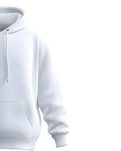 Sweatshirts à capuche en molleton de coton de couleur unie avec poche kangourou Streetwear décontracté pour hommes pour l'automne et l'hiver - Product Image 3