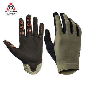 Gants de motocross MX pour la course tout-terrain, respirants, en maille légère, avec paume antidérapante, doigts entiers, en polyester, pour l'été - Product Image 1