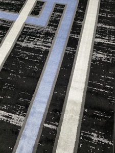 Alfombra Turca de Poliéster Afelpada Adiva, Tejida en Jacquard, Hecha a Máquina, de Pelo Alto, Acolchada, Reversible, Lavable, Antideslizante y Antimicrobiana - Product Image 5