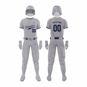 2026 Diseño personalizado de alta calidad Su logotipo personalizado El mejor material Etiqueta privada Precio barato Uniforme de béisbol Servicio OEM - Product Image 2