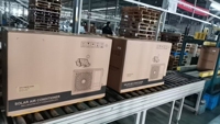 Climatiseur solaire mini-split 9000 Btu pour maison, climatiseur solaire hybride hors réseau DC, climatiseur solaire alimenté par batterie