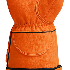Guantes de seguridad de cuero de vaca de alta calidad con logotipo personalizado Guantes industriales de cuero de vaca de diseño personalizado mejor oferta - Product Image 5