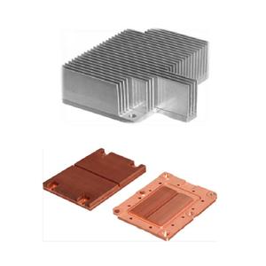 Dissipateur thermique en alliage d'aluminium et de cuivre anodisé de haute qualité, série ODM 6000, découpe, soudage, pliage personnalisés, options de conception variées - Product Image 4
