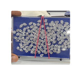 Joyas pulidas de alta calidad con formas de fantasía de diamantes naturales sueltos para moda y fabricación con certificación IGI - Product Image 3
