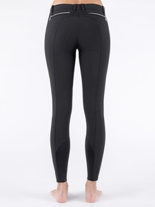 Pantalones de mujer de nuevo diseño, Parche de rodilla, agarre, ajuste elástico, ropa ecuestre, pantalones de montar a caballo personalizados a granel al por mayor - Product Image 4