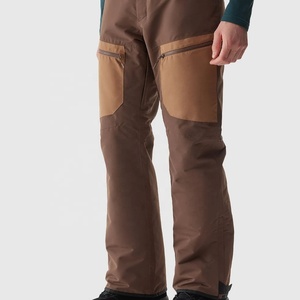 Pantalons de ski/snowboard pour hommes personnalisés les plus vendus, salopettes respirantes, imperméables, isolées, 100% polyester, légers, service OEM, logo - Product Image 2