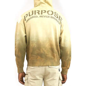 Sudadera con capucha lavada de aspecto Vintage con cordón informal para hombre y mujer, Sudadera con capucha Vintage de calidad Premium - Product Image 2