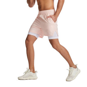 Men's High Quality <b>Gym</b> Fitness <b>Shorts</b> Zipper Packet Sportswear Casual Solid Pattern Eco-Friendly <b>Shorts</b> for Sale 2026 - Product Image 4